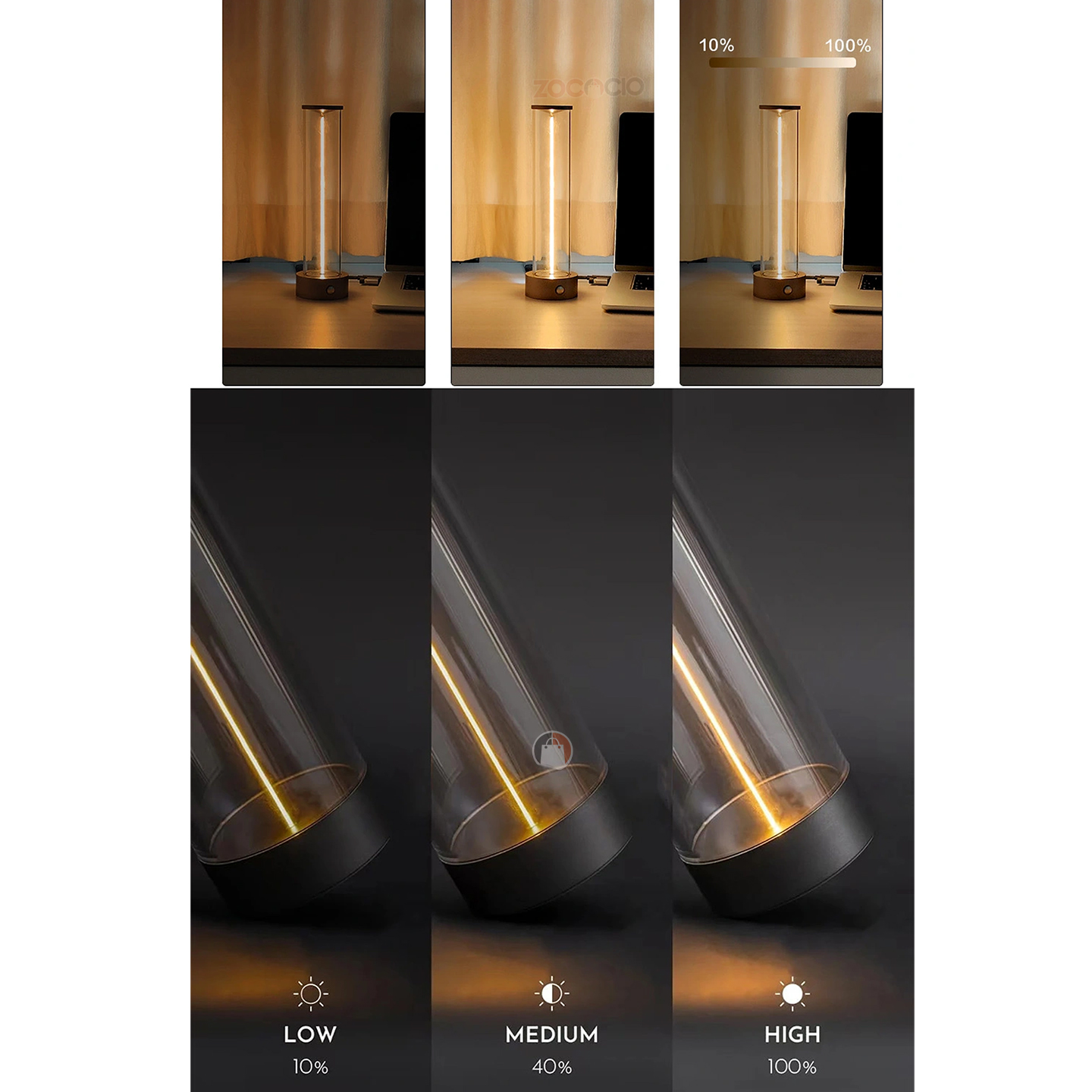 Miniatura 2 de Lampara Moderna Minimalista Inalámbrica